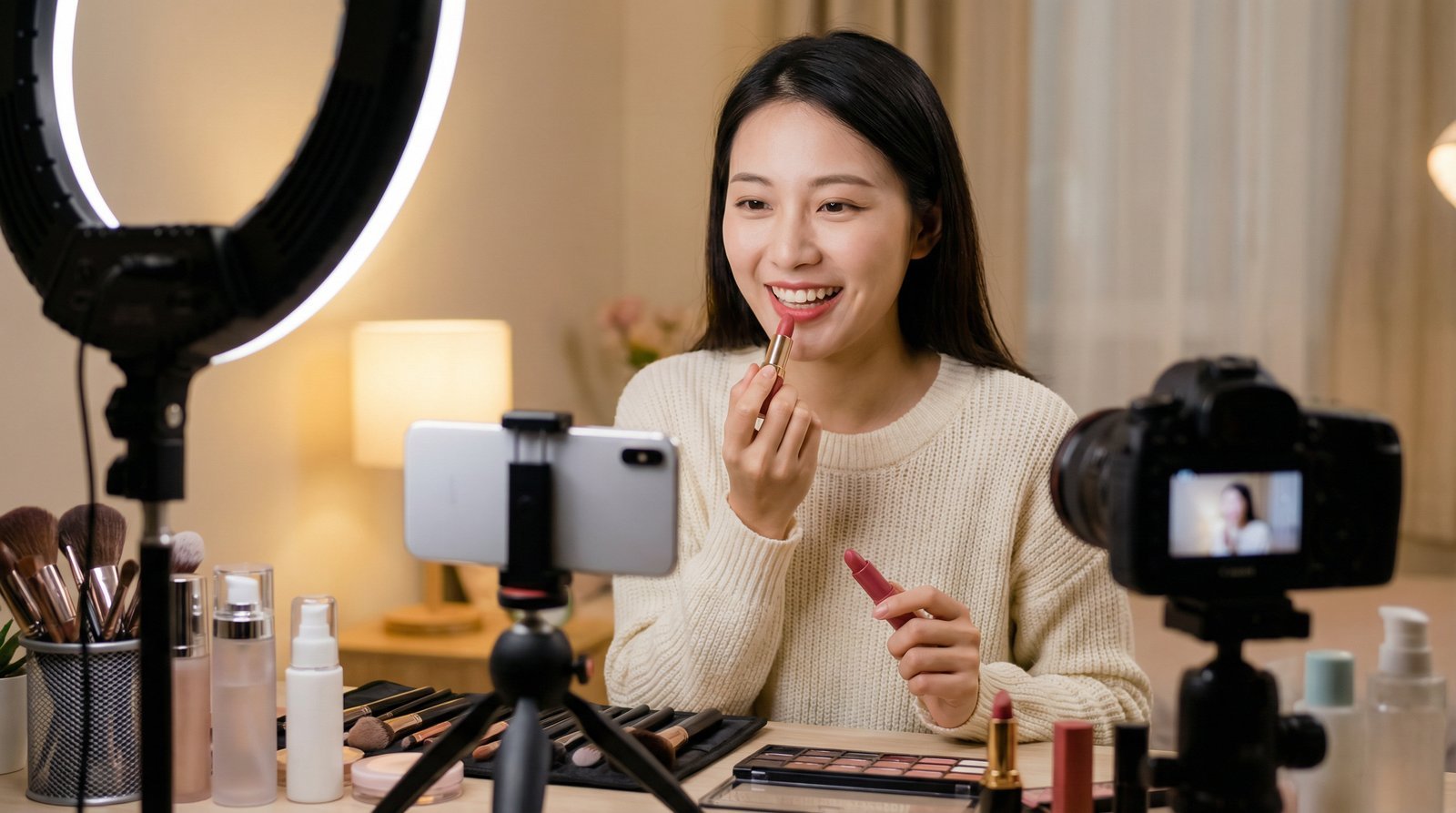 探花教程视频-美妆化妆教学